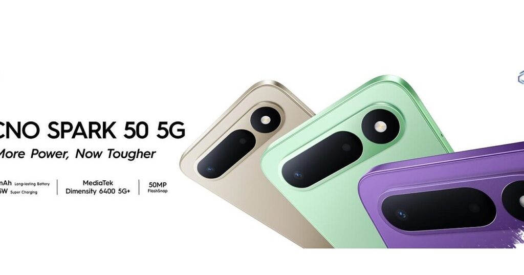 Tecno Spark 50 5G Siap Guncang Kelas Entry, Baterai 6500 mAh Dan Harga Rp2 Jutaan Di Indonesia
