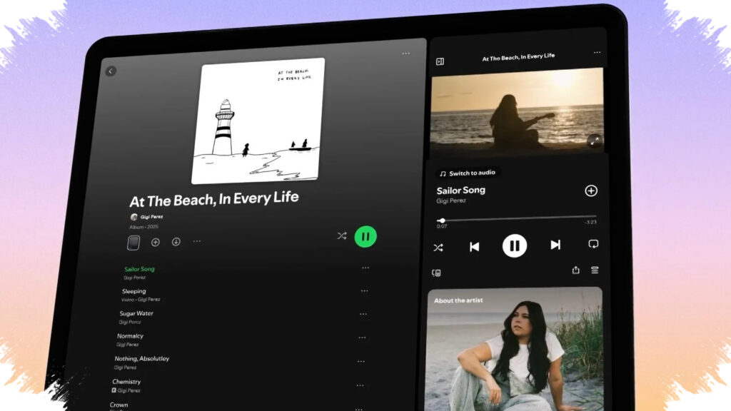 Spotify Akhirnya Merapikan Tablet Android, Tampilan Lama Yang Kaku Diganti Nuansa Desktop Yang Lebih Mulus