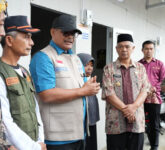 Hujan Deras Sambut Safrizal Di Huntara Jamur Ujung, Penyintas Aceh Tersanjung