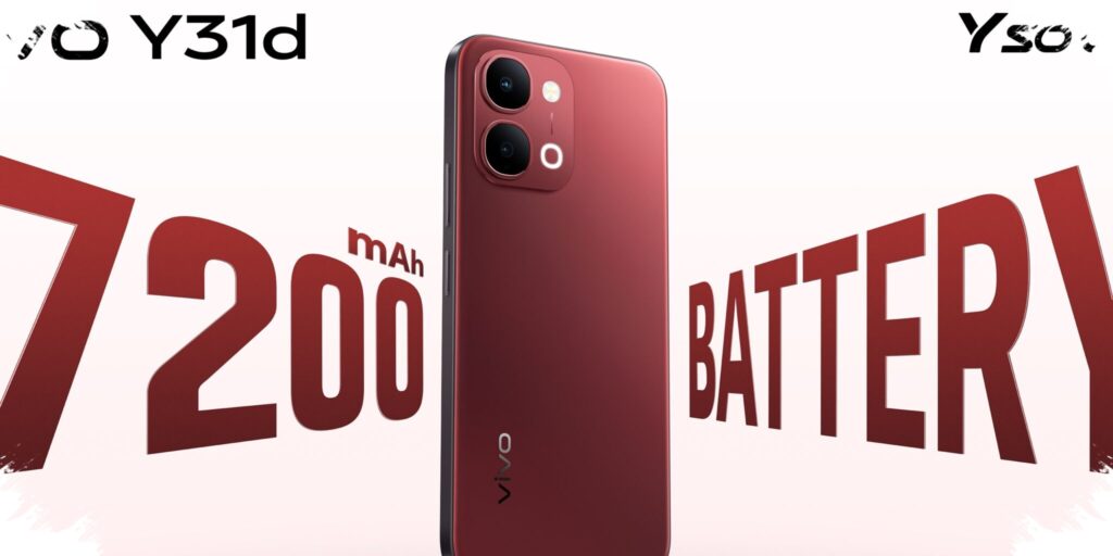 Vivo Y31d Pro Meluncur, Baterai 7000 mAh dan 90W Jadi Senjata Utama di Kelas Rp5 Jutaan