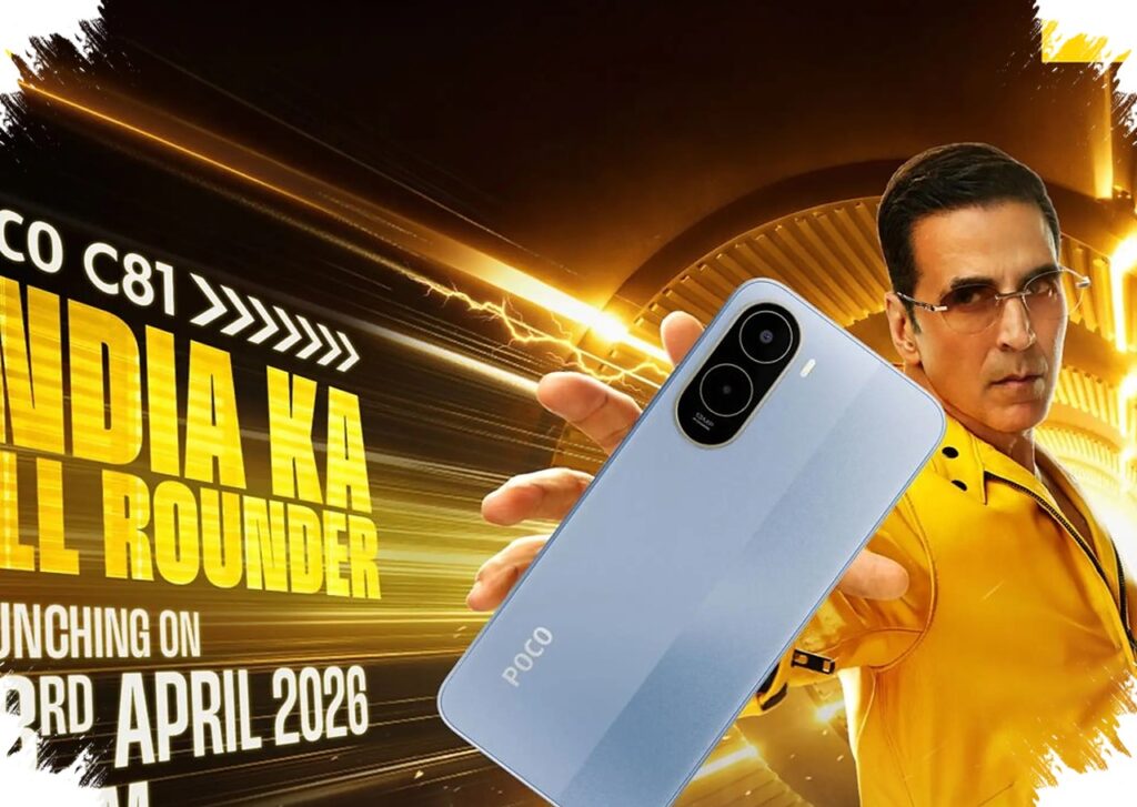 Poco C81 Meluncur 23 April, Baterai 6.300mAh-nya Terasa Menampar C81x Lebih Dulu