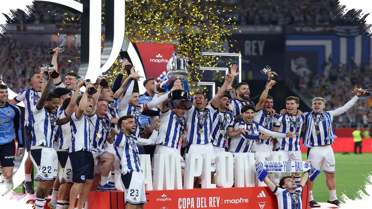Real Sociedad Taklukkan Atletico Madrid Lewat Adu Penalti, Trofi Copa Del Rey Keempat Lahirlah Dalam Drama 14 Detik