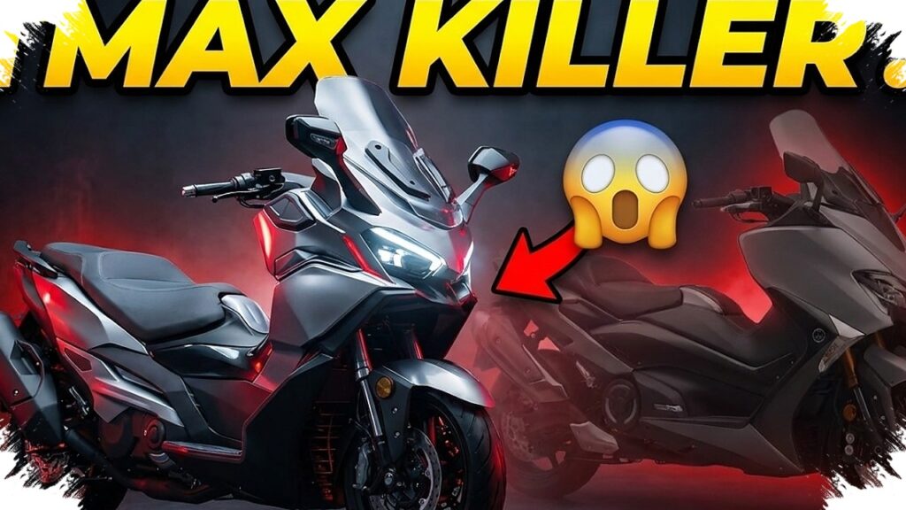 QJMOTOR FORT 600 2026, Maxi Scooter 550cc Yang Berani Mengincar Takhta Yamaha TMAX