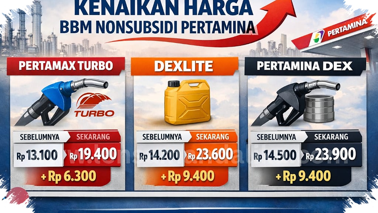 Harga BBM Hari Ini 18 April 2026 Naik, Pertamina Dex Nyaris Tembus Rp25 Ribu per Liter!