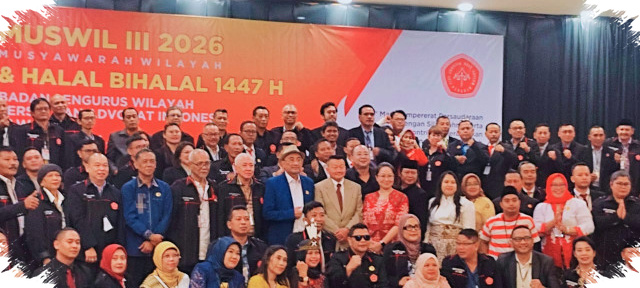 Bambang Rudiyanto Kembali Memimpin PERADIN Jatim, Arah Baru Pengawasan dan Layanan Hukum 2026–2029