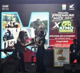 Honda Matic Premium Ditarik Ke Tengah Keramaian ATMO Palembang, Pengunjung Bisa Test Ride Gratis