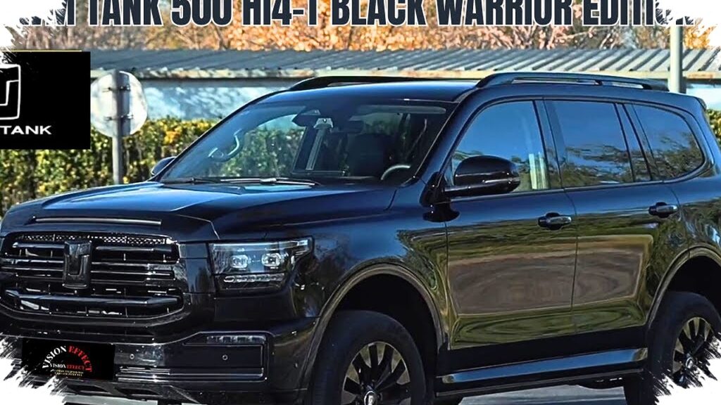 GWM Tank 500 Black Warrior Resmi Meluncur, Cuma 500 Unit Dibanderol Rp918 Jutaan