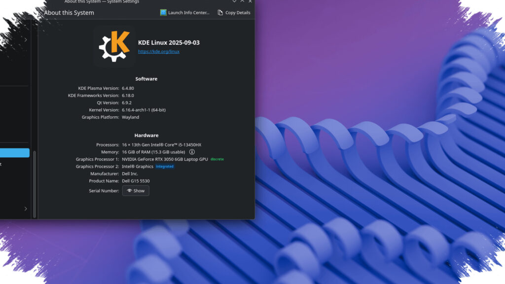 KDE Linux Terasa Paling Murni, Tapi Alpha Dan Instalasinya Masih Merepotkan