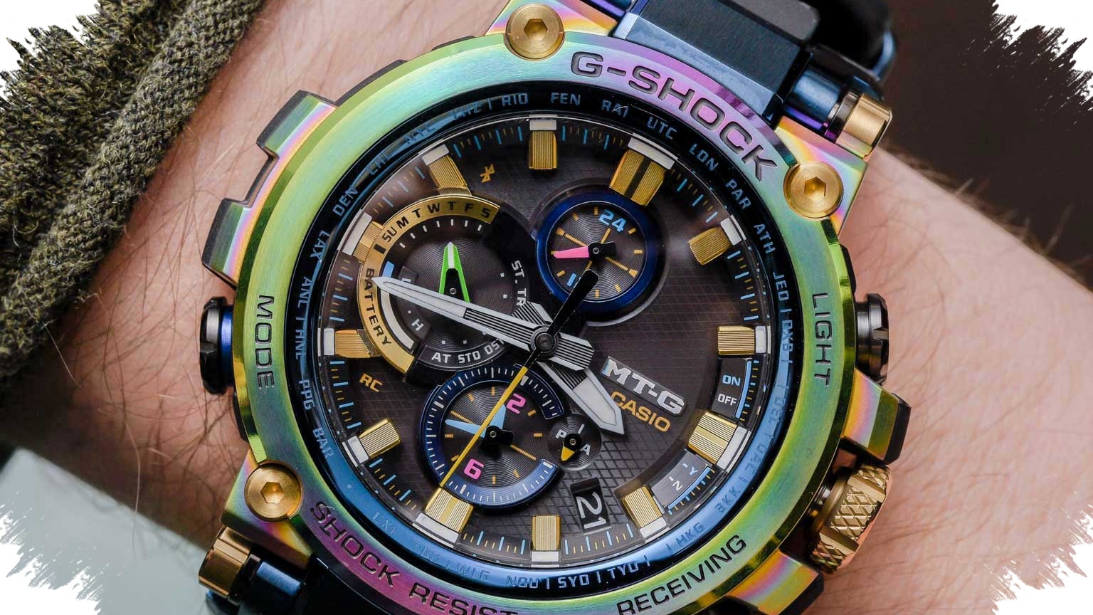 G-Shock Pelangi Ini Akhirnya Lepas ke Pasar Baru, Bukan Cuma Mewah Desainnya Struktur Tahan Bantingnya Juga Extrem