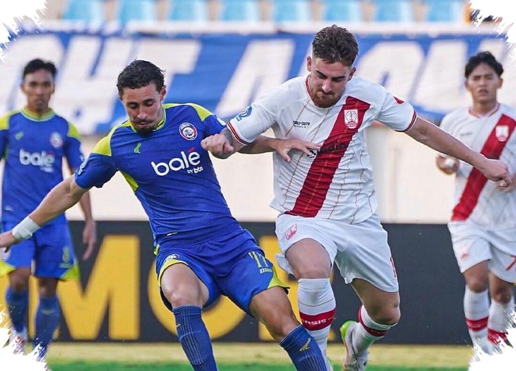 Gabriel Silva Membungkam Persis, Arema FC Menang 2-0 di Kanjuruhan
