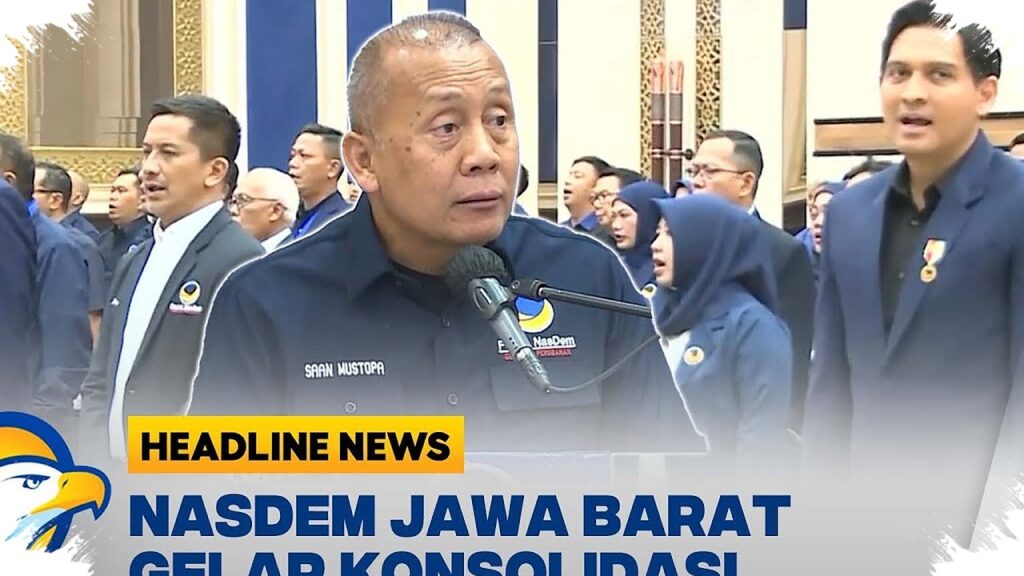 NasDem Jabar Rapatkan Barisan, Konsolidasi Solidaritas untuk Mengawal Pembangunan Merata