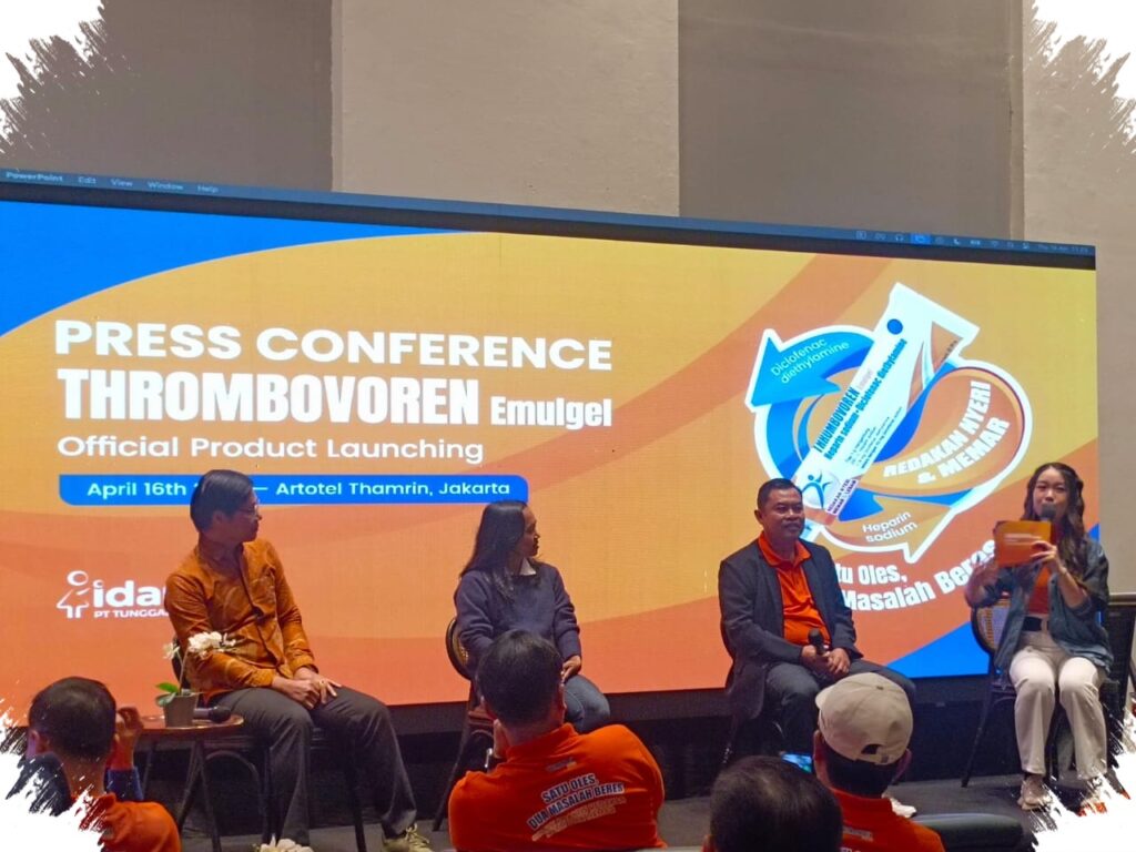 Thrombovoren Emulgel Hadir, Satu Oles Diclofenac Dan Heparin Untuk Nyeri Dan Memar