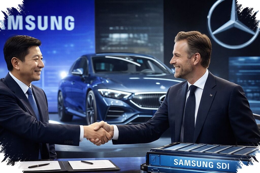 Samsung SDI Di Ambang Kesepakatan Besar dengan Mercedes-Benz, Baterai 2028 Jadi Kunci