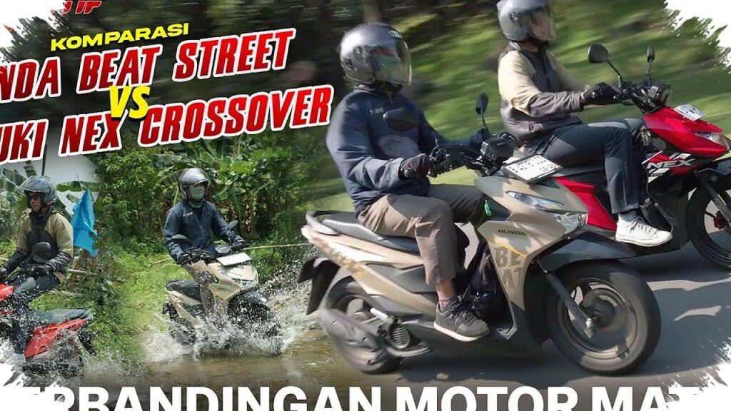 Suzuki Nex Crossover atau Honda BeAT Street, Anak Muda Pilih Gaya atau Jalan Rusak?
