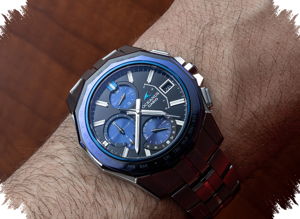 Casio Oceanus Manta Hadir Makin Tipis, Bezel Safir dan Indigo Ini Cuma 700 Unit