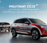 Polytron G3+ Dipilih Jadi Mobil Resmi Indonesia Open 2026, 10 Unit Siap Mengantar Atlet