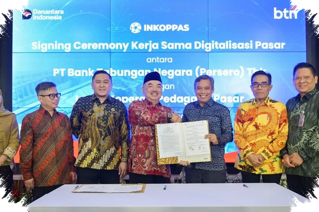 BTN Gandeng INKOPPAS, Akses Pembiayaan Pedagang Pasar Makin Dekat