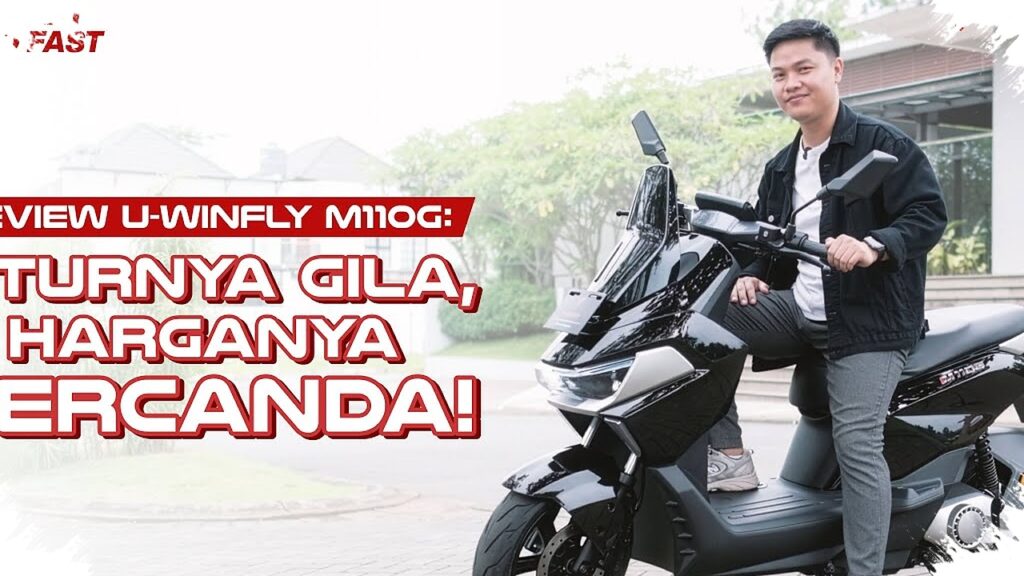 Motor Listrik Rp13 Jutaan Ini Ternyata Belum Habis di 65 Km, Uwinfly M110G Lebih Irit dari Dugaan