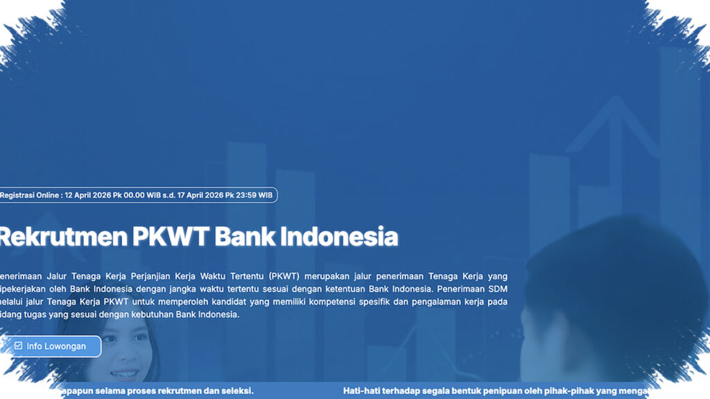 Bank Indonesia Buka Rekrutmen PKWT 2026, Ada Jalur Special Hire Dan Lowongan Strategis