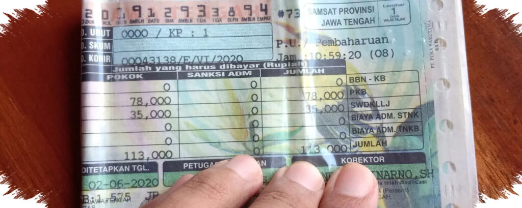 Perpanjangan STNK Tahunan Kini Bisa Online, Bukti Fisik Sampai Kurang Dari Satu Hari