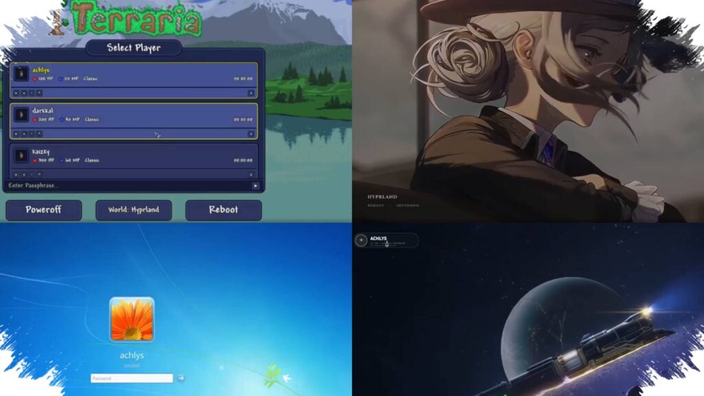 Linux Tinkerer Ubah Lock Screen Jadi Minecraft dan Genshin Impact, Hasilnya Mengejutkan