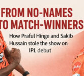Praful Hinge Dan Sakib Hussain Pecahkan Rekor Debut IPL, Dua Bowler Non-Caps Lumpuhkan RR Praful Hinge Dan Sakib Hussain Pecahkan Rekor Debut IPL, Dua Bowler Non-Caps Lumpuhkan RR