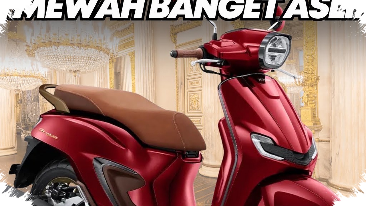 Honda Stylo160 2026 Punya Warna Burgundy Spesial, Aura Mewahnya Paling Menonjol