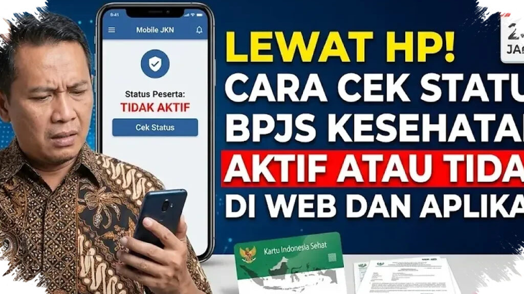 Cek Status BPJS Kesehatan Sekarang Lebih Mudah, Cukup Lewat Website Dan Aplikasi