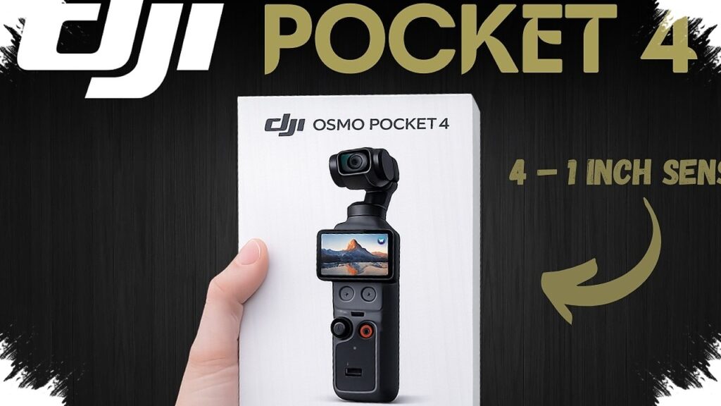 DJI Pocket 4 Hadir Dengan Sensor 1 Inci, Ancaman Serius Bagi Kamera Saku Lama