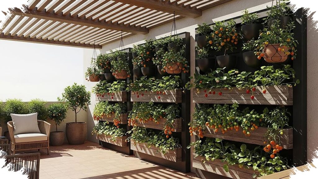 10 Desain Teras Semi Terbuka Ini Tak Sekadar Cantik, Bisa Panen Buah di Lahan Sempit