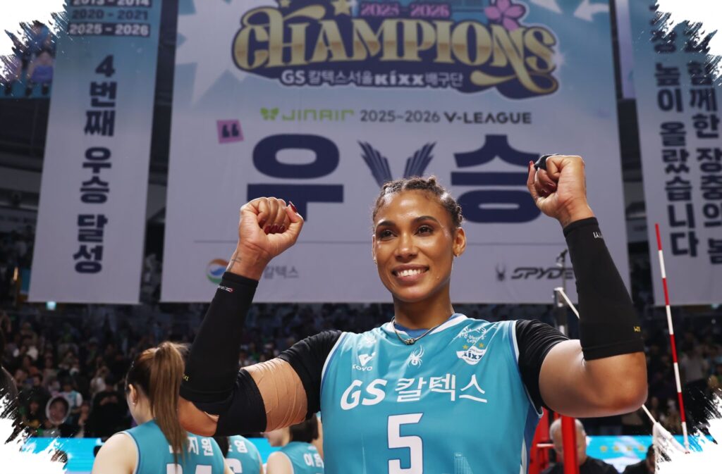 Gyselle Silva Bawa GS Caltex Juara V-League, Taklukkan Hi-Pass Dan Raih MVP Musim Ini
