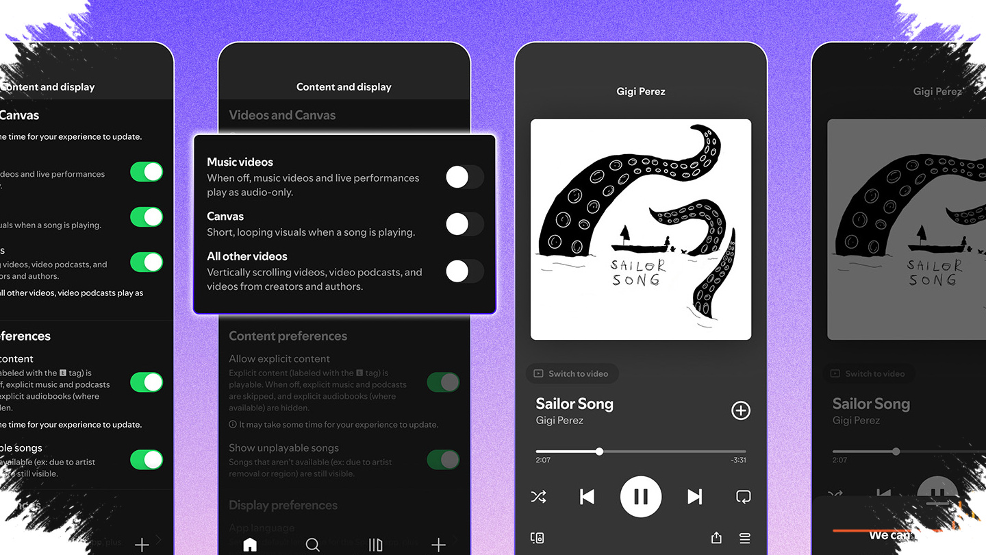 Spotify Akhirnya Memberi Tombol Matikan Semua Video, Musik Kembali Jadi Fokus