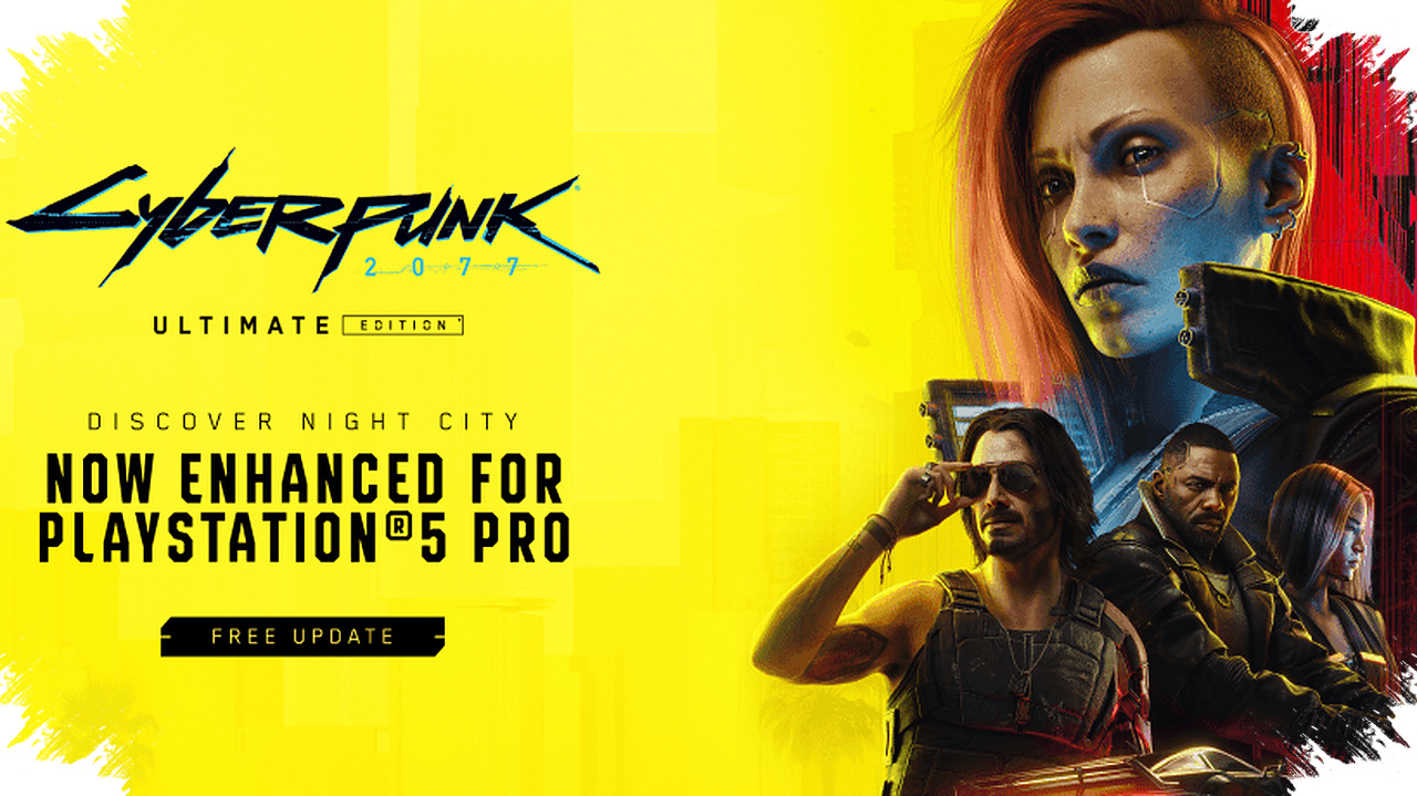 Update Gratis Cyberpunk 2077 di PS5 Pro, Night City Makin Mulus Dan Tajam