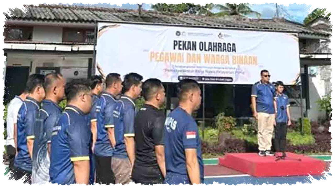 Di Balik Jeruji, Pekan Olahraga Lapas Lubuk Linggau Lepas Energi Positif Warga Binaan