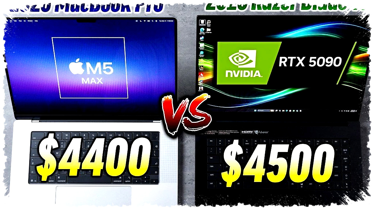 MacBook Pro M5 Max Ternyata Tumbang, Razer Blade 16 Lebih Buas untuk Game dan AI