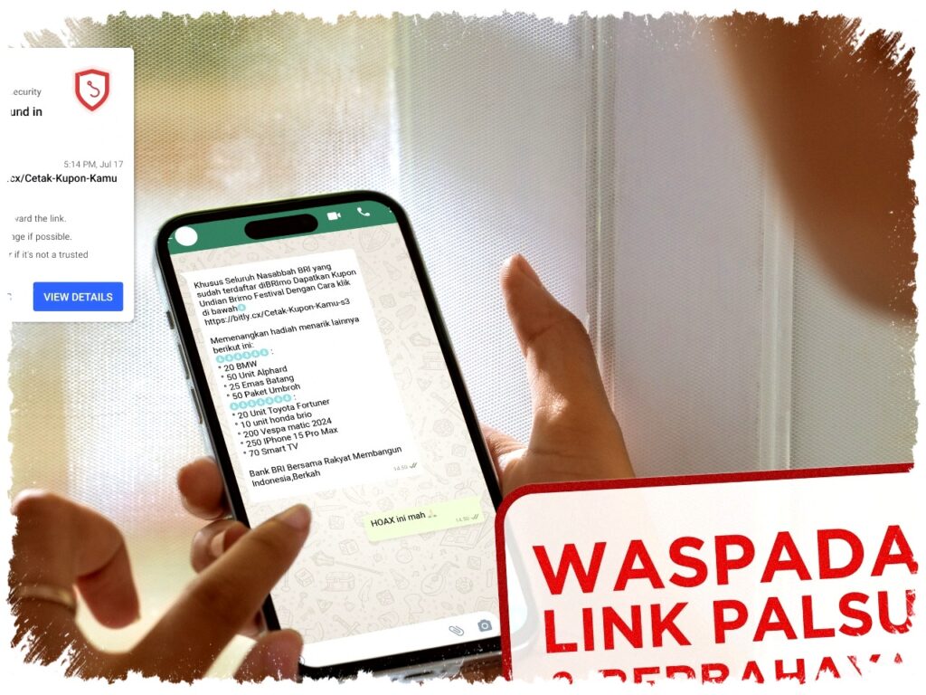 BRI Peringatkan Link Palsu Mengintai, 477.600 Laporan Penipuan Jadi Alarm Keras