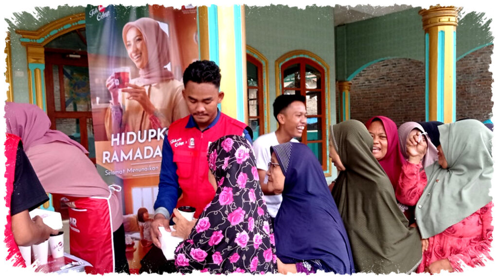 Teh Celup Sosro Bagi 6.700 Paket Berbuka di Sumut-Aceh, 300 Ibu Relawan Turun Tangan