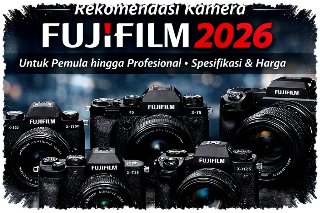 5 Rekomendasi Kamera Fujifilm 2026, Dari Pemula ke Pro Tanpa Salah Pilih