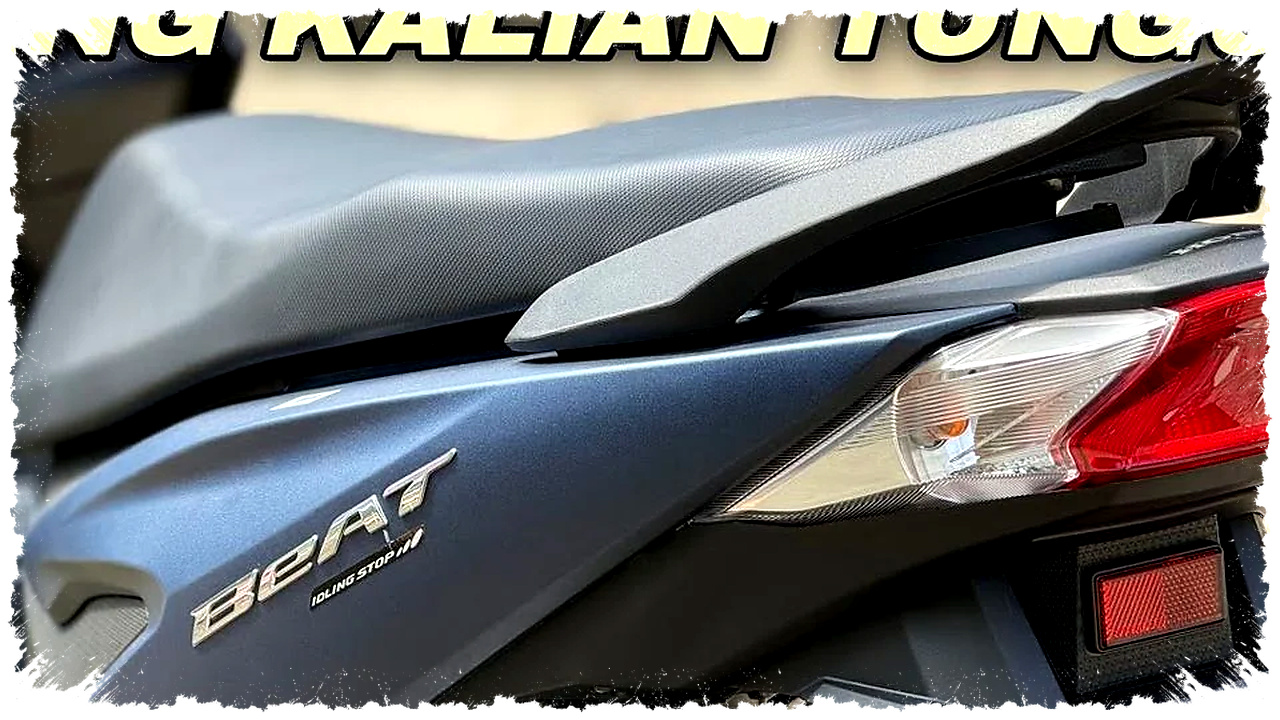 Honda Beat Deluxe 2026 Matte Blue, Keyless Rp20 Jutaan yang Terlihat Jauh Lebih Mewah
