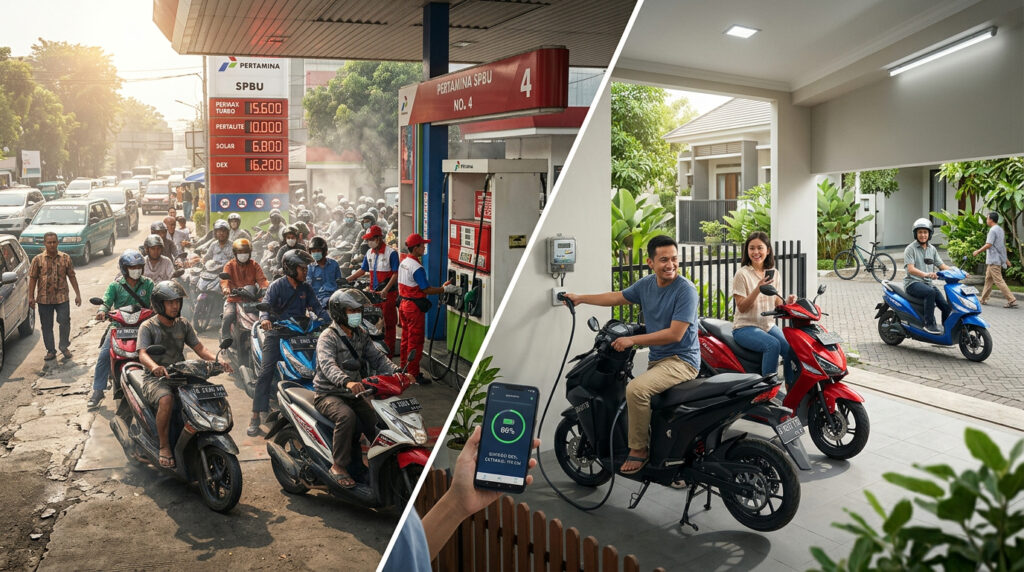 5 Motor Listrik Ini Bisa Cas di Rumah Tanpa Ribet, Tak Perlu SPBU Lagi