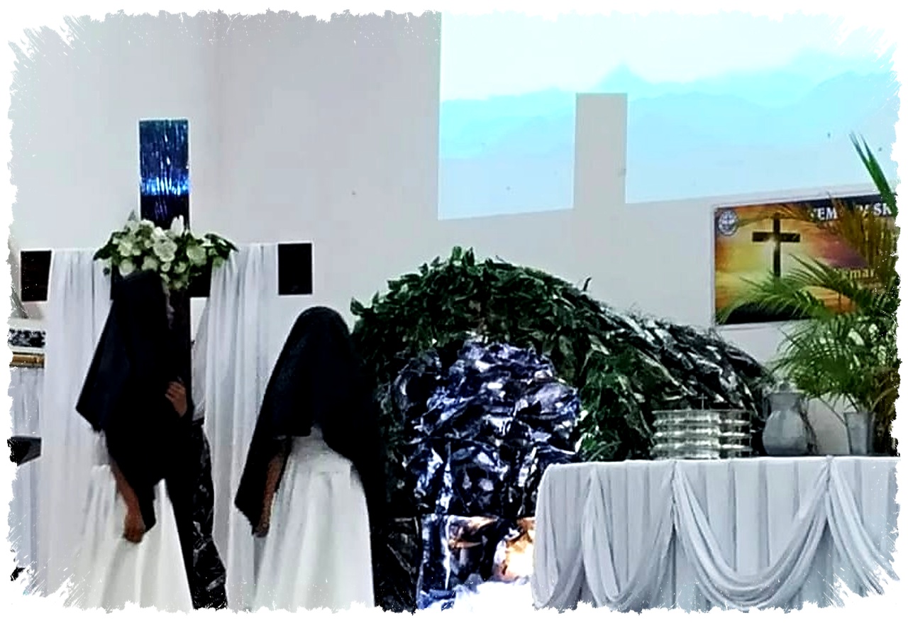 Ribuan Jemaat Padati Efata Liliba, Pawai Obor Hingga Paskah Menggema Khidmat