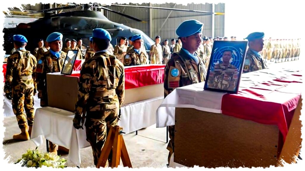 Gugur Di Lebanon, Jenazah Tiga Prajurit TNI Tiba di Soetta Sore Ini
