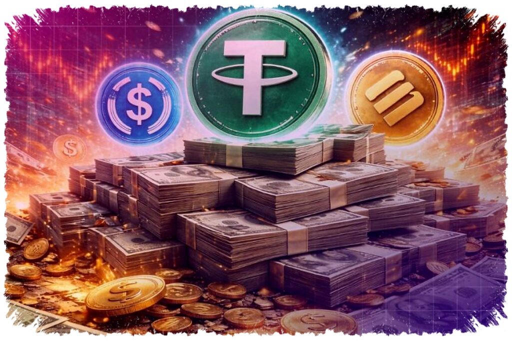Stablecoin Tembus $315 Miliar, USDC Melesat Saat USDT Mulai Tergelincir