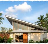 7 Desain Rumah Atap Miring Satu Arah, Simpel tapi Bikin Lahan Sempit Terasa Lega