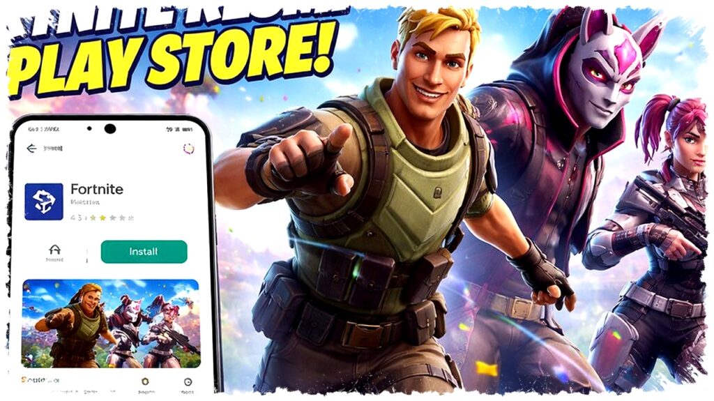 Fortnite Kembali Ke Play Store, Gamer Indonesia Akhirnya Bisa Download Resmi Lagi