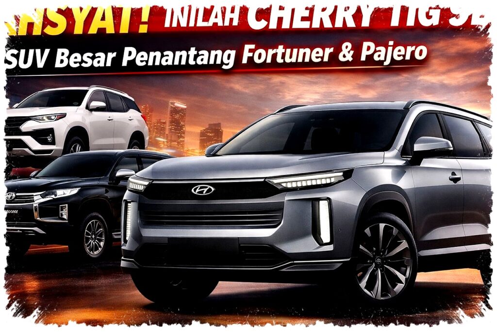 Chery Tiggo 9L Tampil Sangar di Auto Shanghai, Fortuner dan Pajero Mulai Terancam?