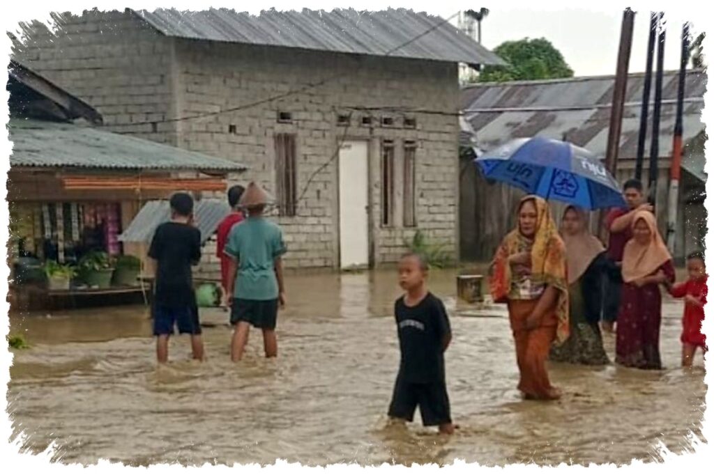 552 Rumah di Donggala Terendam, Sungai Meluap Usai Hujan Deras