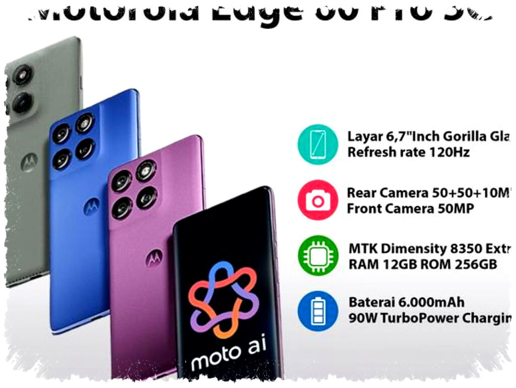 Motorola Edge 60 Pro Tak Main-Main, Dimensity 8350 Extreme dan RAM 16GB Siap Libas Multitasking
