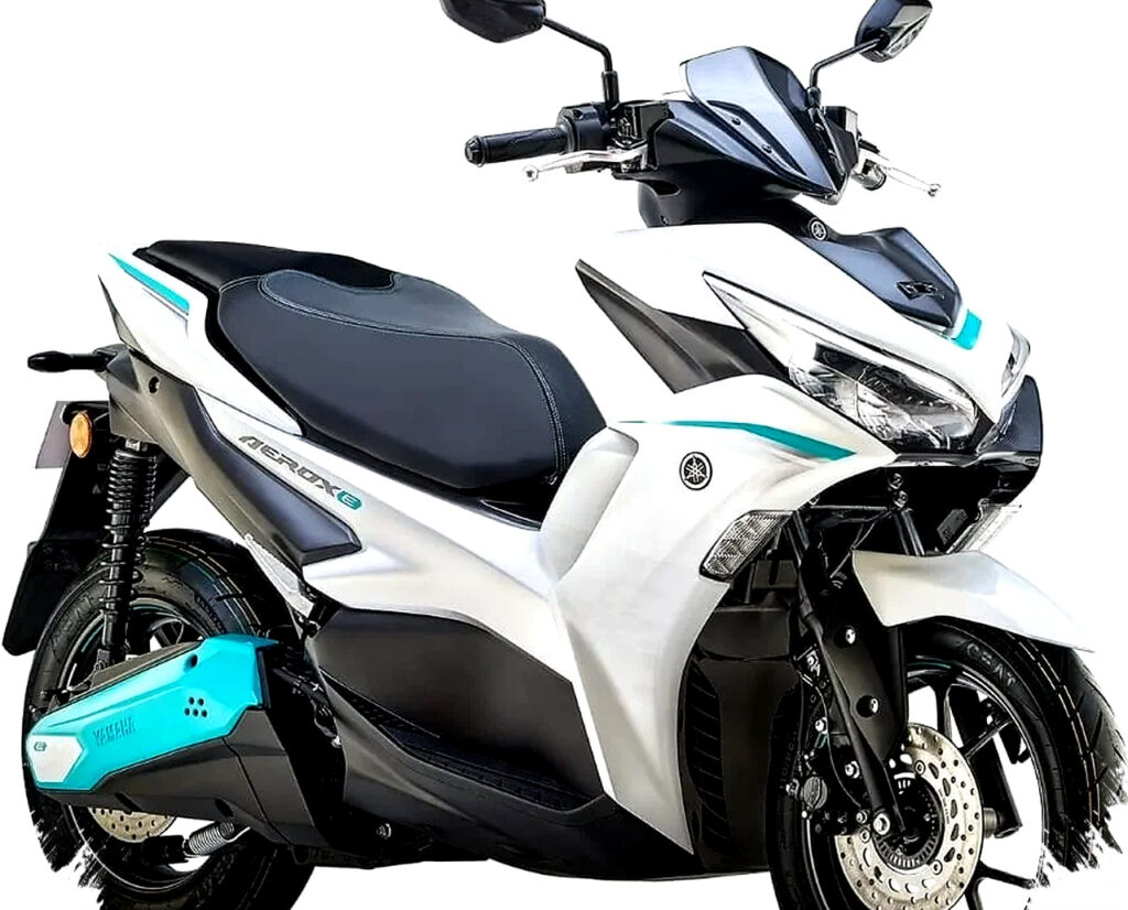 Aerox E Muncul Di Situs Resmi, Yamaha Siap Gebrak Pasar EV India Dengan Skutik Sporty Ini