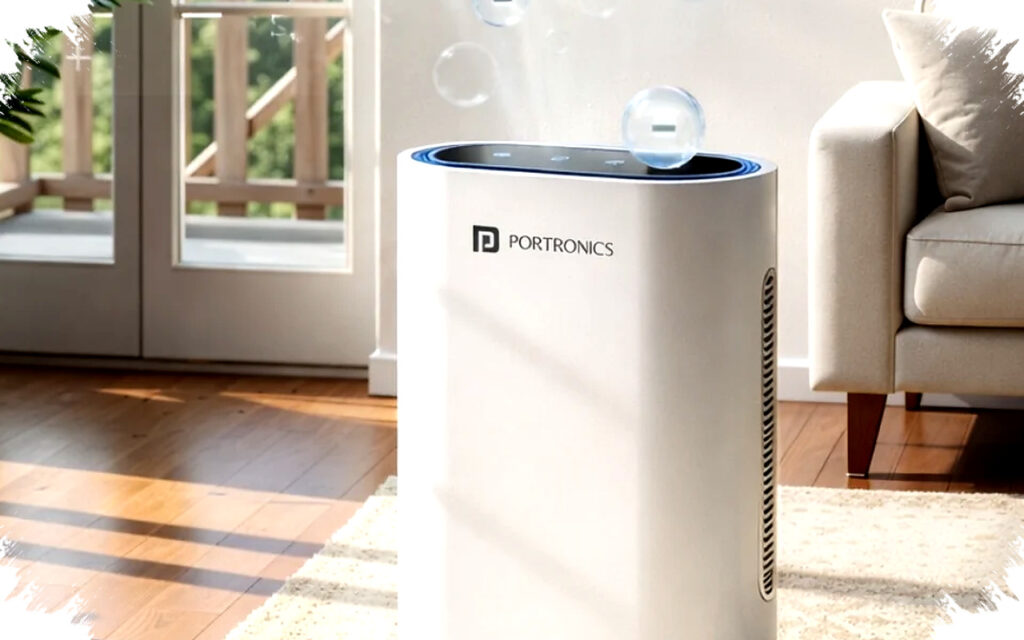 Portronics Air X Datang Mengadang Polusi, Klaim Bersihkan Udara Tiap 12 Menit``